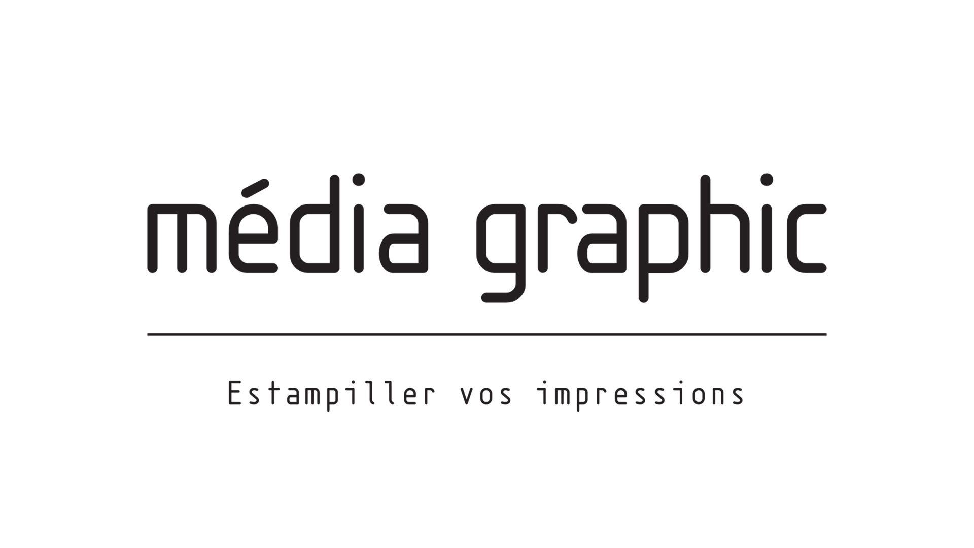 logo de l'imprimerie media graphic